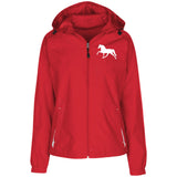Tennessee Walking Horse (Pleasure) - Copy LST76 Ladies' Jersey-Lined Hooded Windbreaker