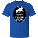 SHE LIVED HAPPY EVERY AFTER TWH PLEASURE G500 5.3 oz. T-Shirt