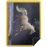 PALOMINO HORSE 1 BSHL Premium Black Sherpa Blanket 60x80