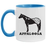 APPALOOSA ART TUMBLER 4HORSE AM11OZ 11 oz. Accent Mug