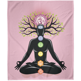 CHAKRAS PLUSH BLANKET (12 STYLES AND SIZES)
