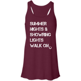 Summer Nights Showring Lights Walk On B8800 Flowy Racerback Tank