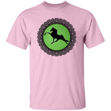 TWH PERFORMANCE LIME GREEN BLACK LACE G500 5.3 oz. T-Shirt