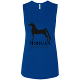 MORGAN STYLE 1 4HORSE B8803 Ladies' Flowy Muscle Tank