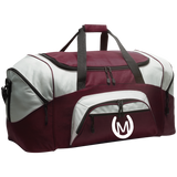 MANES RANCH (white) BG99 Colorblock Sport Duffel