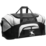 RIDEWITHPRIDEWHITE BG99 Colorblock Sport Duffel