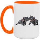 FRENCHIE PUPPY (6) AM15OZ 15oz. Accent Mug