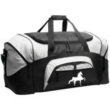 american saddlebred white 5232023 BG99 Colorblock Sport Duffel