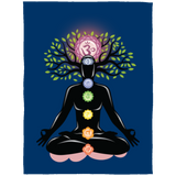 CHAKRAS PLUSH BLANKET (12 STYLES AND SIZES)