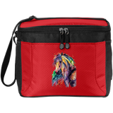 EQUINE ABSTRACT 1 4HORSE BG513 12-Pack Cooler