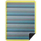 AZTEC 2 BSHL Premium Black Sherpa Blanket 60x80