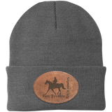 MISSOURI FOX TROTTER ON LEATHER CP90 Knit Cap - Patch