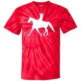 Missouri Fox Trotter LADY FINAL ART WHITE CD100 100% Cotton Tie Dye T-Shirt