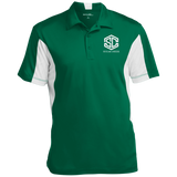 SUGAR CREEK FARM LOGO ST655 Men's Colorblock Performance Polo