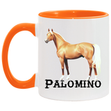 PALOMINO STYLE 1 4HORSE AM11OZ 11 oz. Accent Mug
