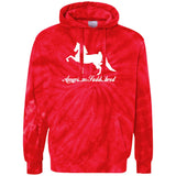American Saddlebred 2 (white) CD877 Unisex Tie-Dyed Pullover Hoodie