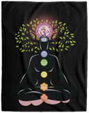 CHAKRAS PLUSH BLANKET (12 STYLES AND SIZES)