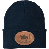 MISSOURI FOX TROTTER ON LEATHER CP90 Knit Cap - Patch