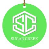 SUGAR CREEK FARM SUBORNC Circle Ornament