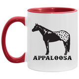 APPALOOSA ART TUMBLER 4HORSE AM11OZ 11 oz. Accent Mug