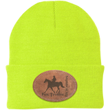MISSOURI FOX TROTTER ON LEATHER CP90 Knit Cap - Patch