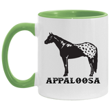 APPALOOSA ART TUMBLER 4HORSE AM11OZ 11 oz. Accent Mug