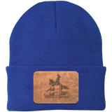 TURNIN AND BURNIN ON LEATHER CP90 Knit Cap - Patch