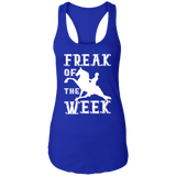 FREAK OF THE WEEK (WHITE) NL1533 Ladies Ideal Racerback Tank