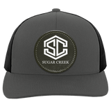 SUGAR CREEK FARM HAT CIRCLE 104C Trucker Snap Back - Patch
