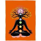 CHAKRAS PLUSH BLANKET (12 STYLES AND SIZES)
