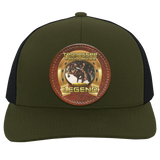 RUSS THOMPSON (TWH LEGENDS) HAT 104C Trucker Snap Back - Patch