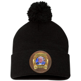 JACK HEFFINGTON (Legends Series) HAT SP15 Pom Pom Knit Cap - Patch
