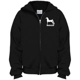 Morgan PC90YZH Youth Full Zip Hoodie