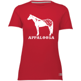 APPALOOSA STYLE 1 4HORSE WHITE 64STTX Ladies’ Essential Dri-Power Tee