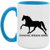 Tennessee Walker (black) 4HORSE AM15OZ 15oz. Accent Mug