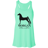 MORGAN STYLE 1 4HORSE B8800 Flowy Racerback Tank