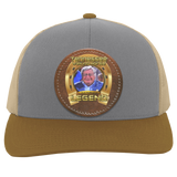 JACK HEFFINGTON (Legends Series) HAT 104C Trucker Snap Back - Patch
