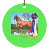 WGC FLASHY PRIDE SUBORNC Circle Ornament