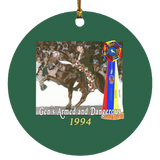 WGC GENS ARMED AND DANGEROUS SUBORNC Circle Ornament