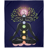 CHAKRAS PLUSH BLANKET (12 STYLES AND SIZES)