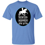 SHE LIVED HAPPY EVERY AFTER TWH PLEASURE G500 5.3 oz. T-Shirt