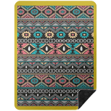 AZTEC 1 BSHL Premium Black Sherpa Blanket 60x80