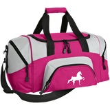american saddlebred white 5232023 BG99 Colorblock Sport Duffel