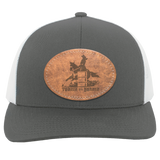 TURNIN AND BURNIN ON LEATHER 104C Trucker Snap Back - Patch