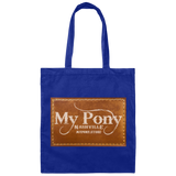 MY PONY NASHVILLE BRAND BE007 Canvas Tote Bag