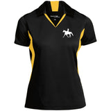MFT LADY FINAL ART WHITE LST655 Ladies' Colorblock Performance Polo