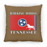 Walking Across Tennessee (Pleasure) ZP14 Small Square Pillow
