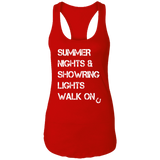 Summer Nights Showring Lights Walk On NL1533 Ladies Ideal Racerback Tank