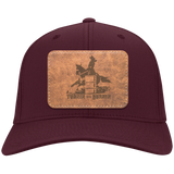 TURNIN AND BURNIN ON LEATHER CP80 Twill Cap - Patch