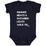Summer Nights Showring Lights Walk On 4424 Infant Fine Jersey Bodysuit